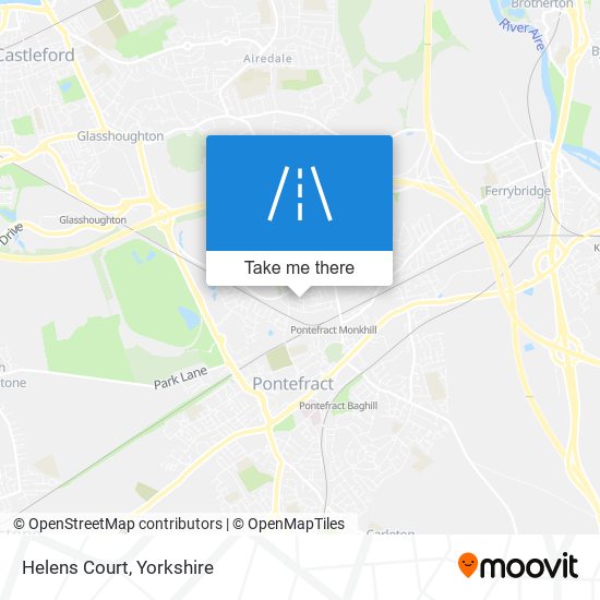 Helens Court map