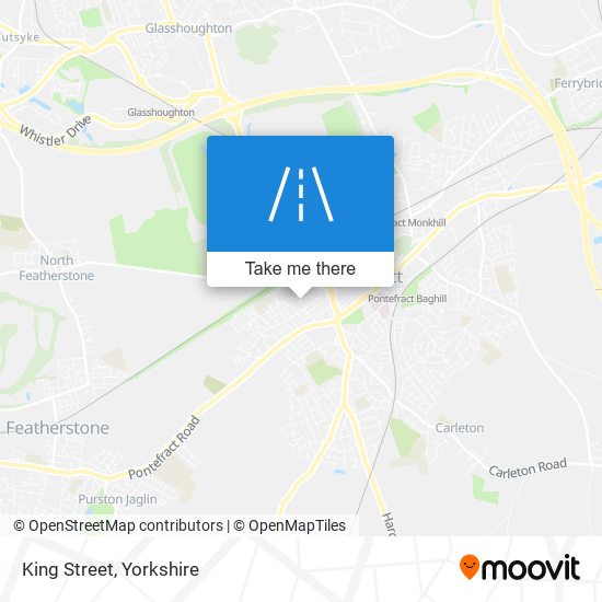 King Street map