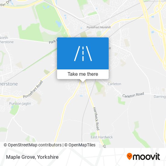 Maple Grove map