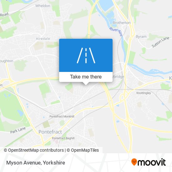 Myson Avenue map