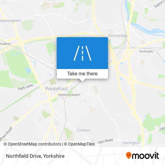 Northfield Drive map