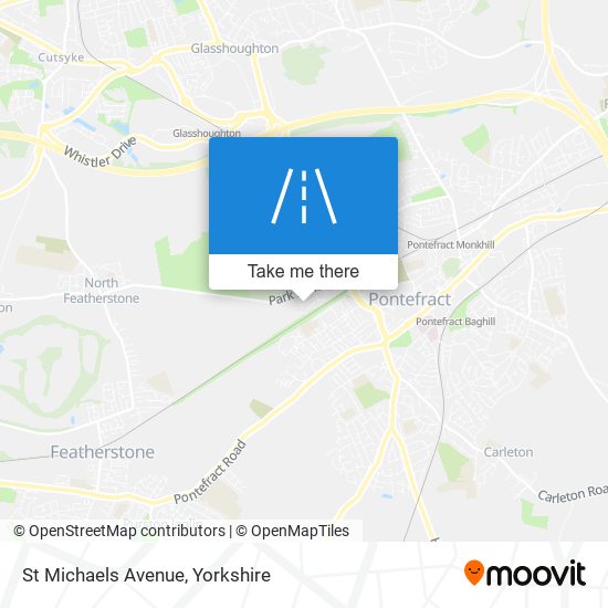 St Michaels Avenue map