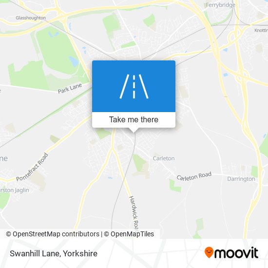 Swanhill Lane map