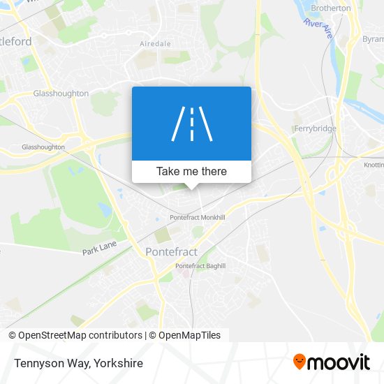Tennyson Way map