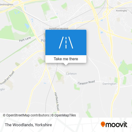 The Woodlands map