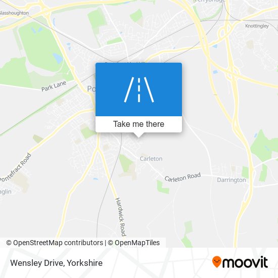 Wensley Drive map