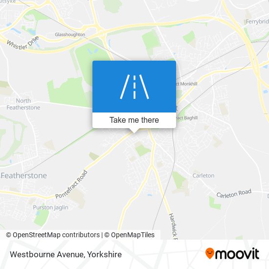 Westbourne Avenue map