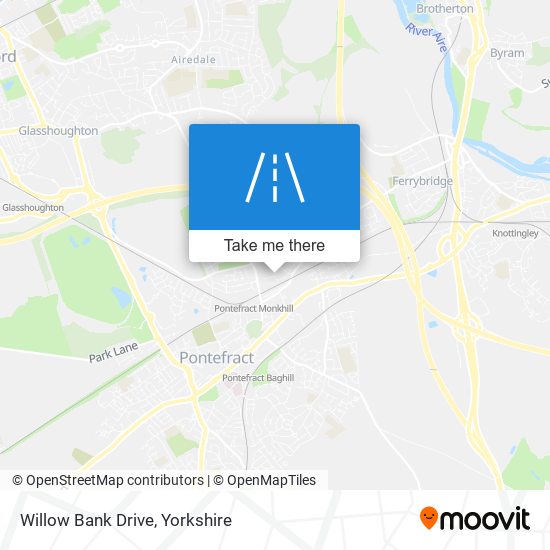 Willow Bank Drive map