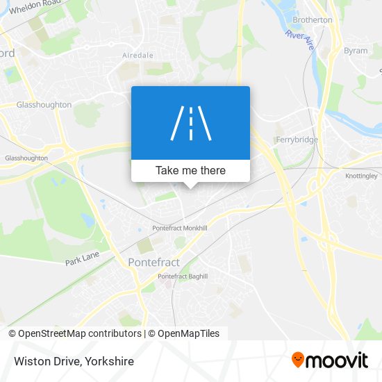 Wiston Drive map