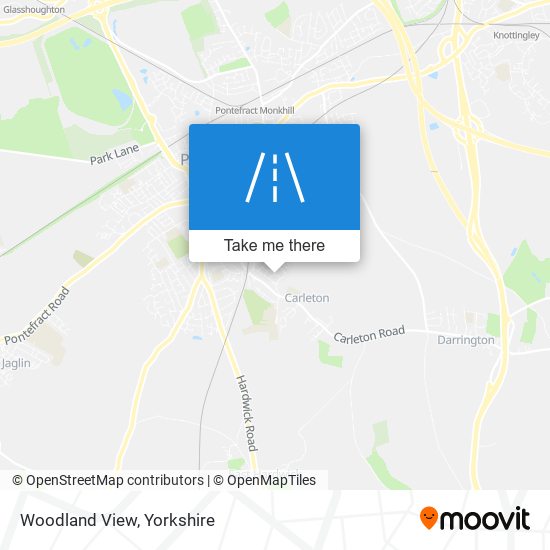 Woodland View map