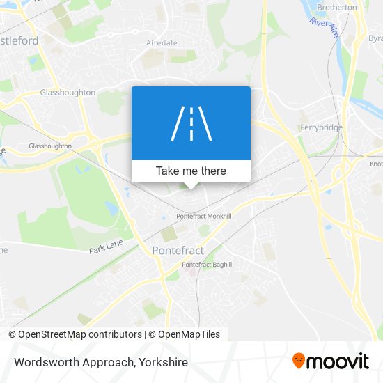Wordsworth Approach map