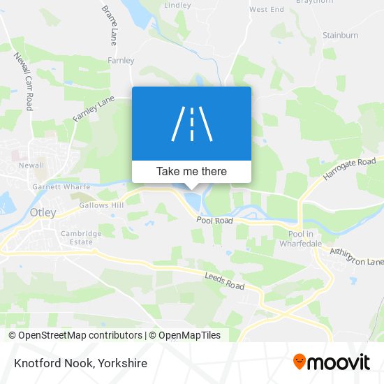 Knotford Nook map