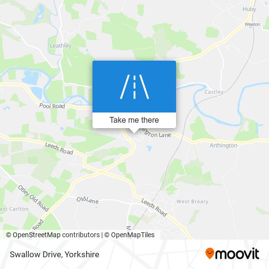 Swallow Drive map