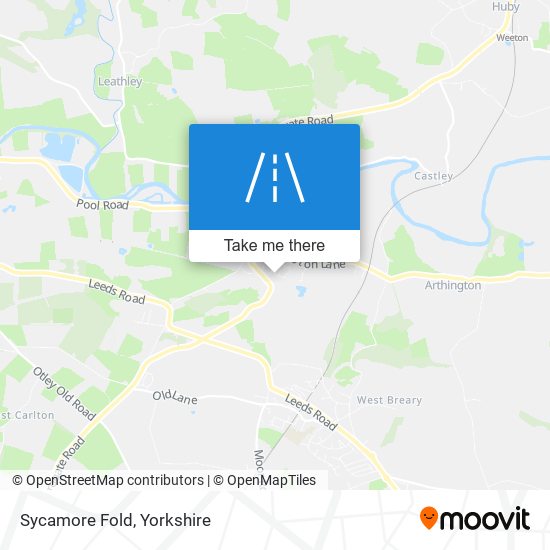 Sycamore Fold map
