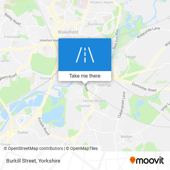Burkill Street map
