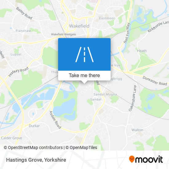 Hastings Grove map