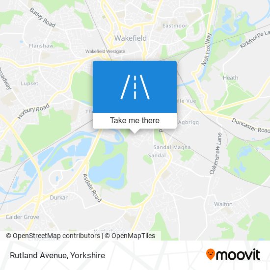 Rutland Avenue map