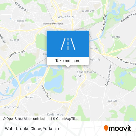 Waterbrooke Close map