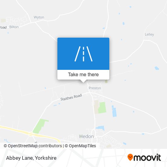Abbey Lane map