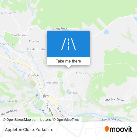 Appleton Close map