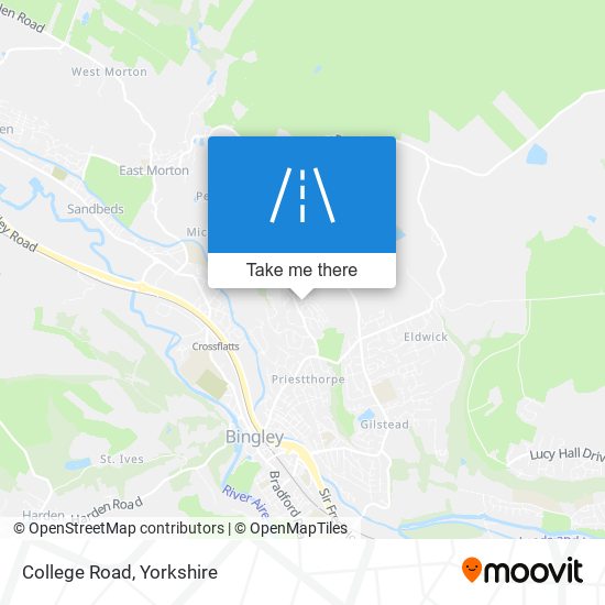 College Road map