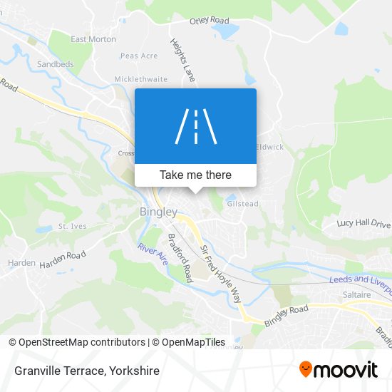 Granville Terrace map
