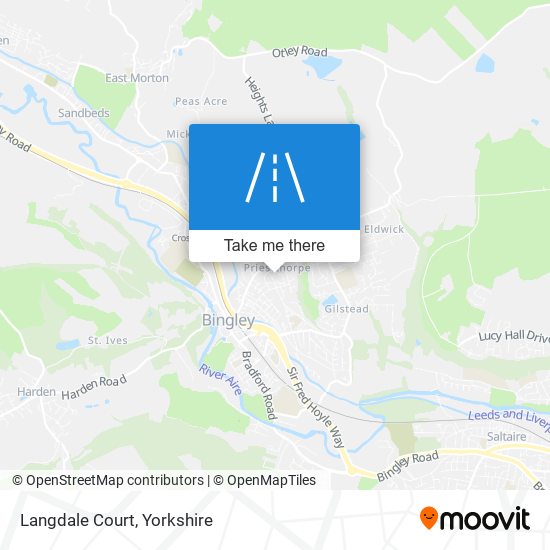 Langdale Court map