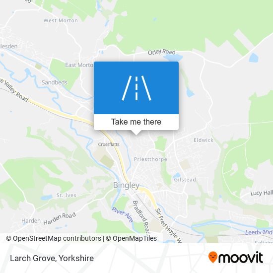 Larch Grove map