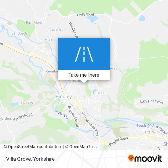 Villa Grove map