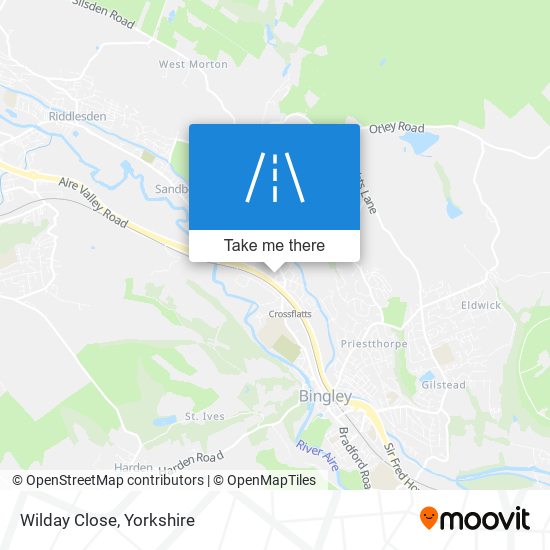Wilday Close map