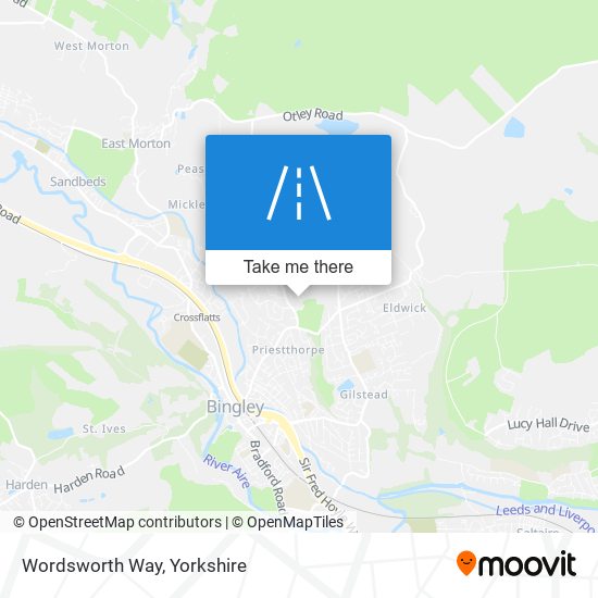 Wordsworth Way map