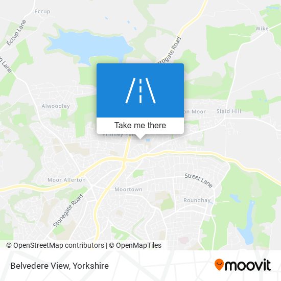 Belvedere View map
