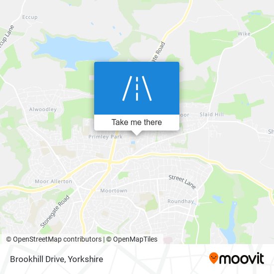 Brookhill Drive map