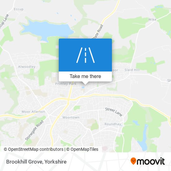 Brookhill Grove map