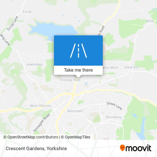 Crescent Gardens map