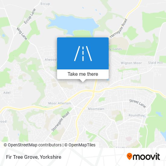 Fir Tree Grove map