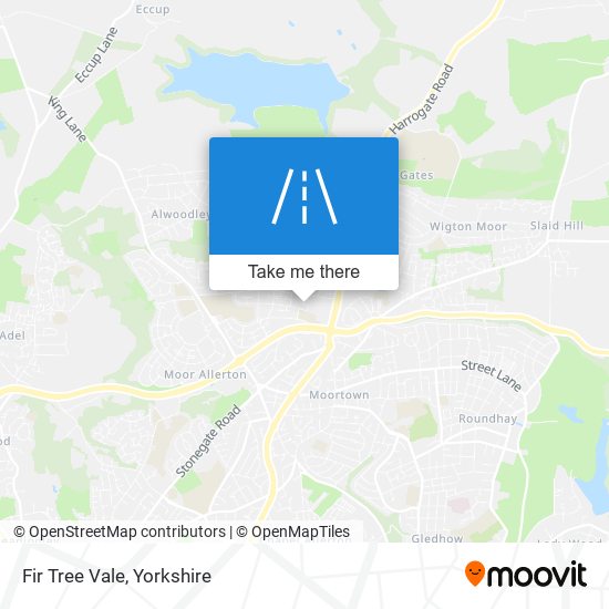 Fir Tree Vale map