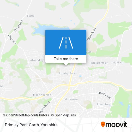 Primley Park Garth map