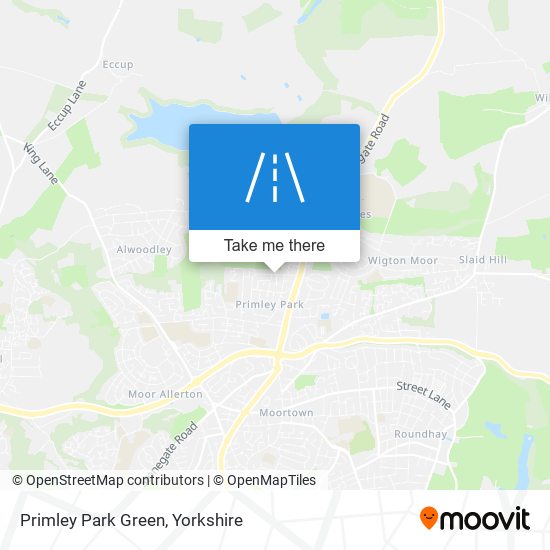 Primley Park Green map