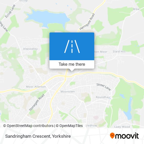 Sandringham Crescent map