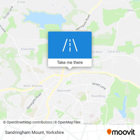 Sandringham Mount map