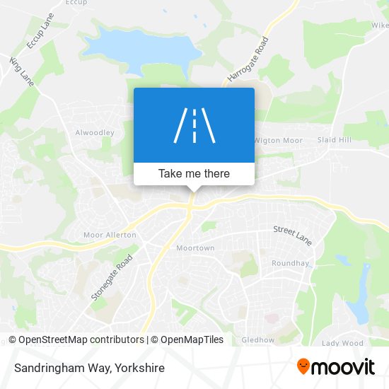 Sandringham Way map