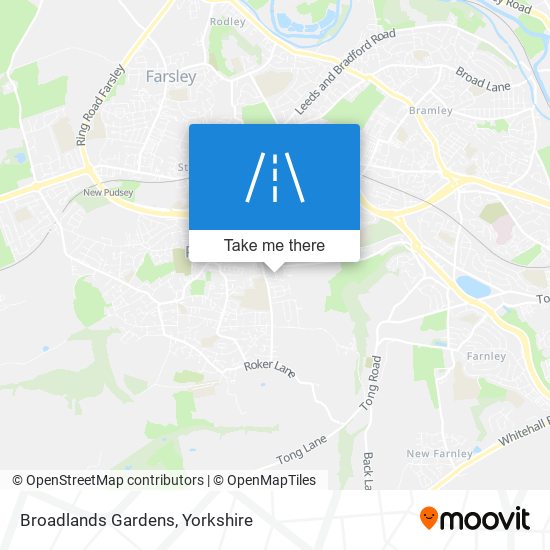 Broadlands Gardens map