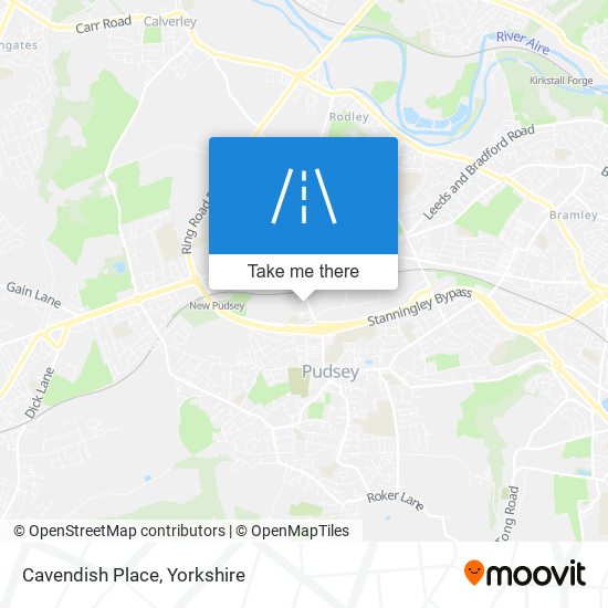 Cavendish Place map