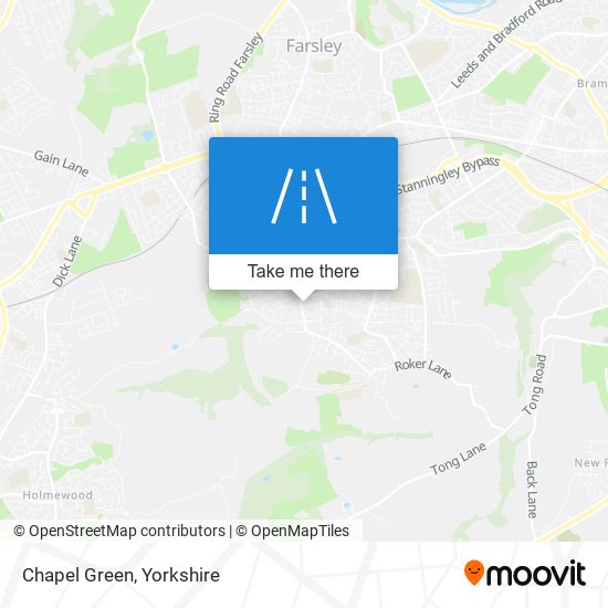 Chapel Green map