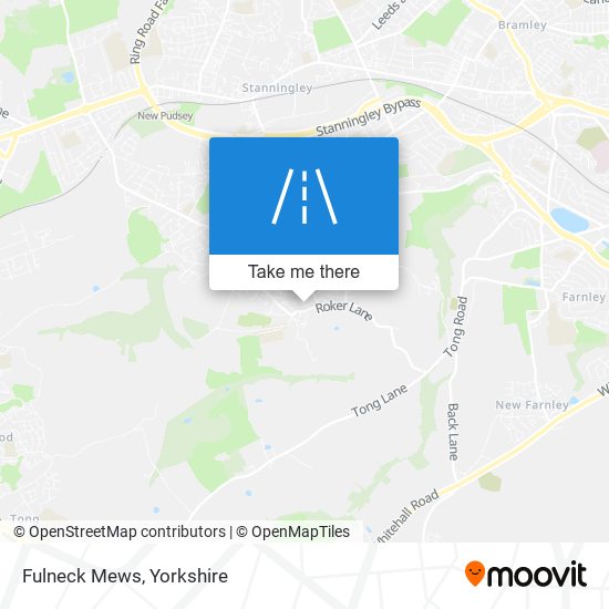 Fulneck Mews map