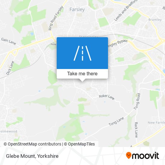 Glebe Mount map