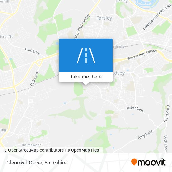 Glenroyd Close map