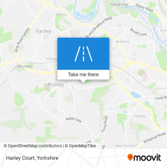 Harley Court map