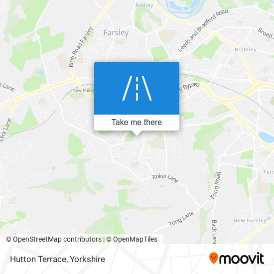 Hutton Terrace map